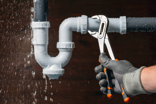 Professional Sewer Line Repair technician working in Akron, IN